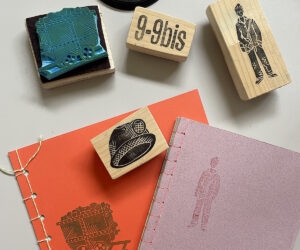 Fabrication d&rsquo;un carnet de reliure japonaise